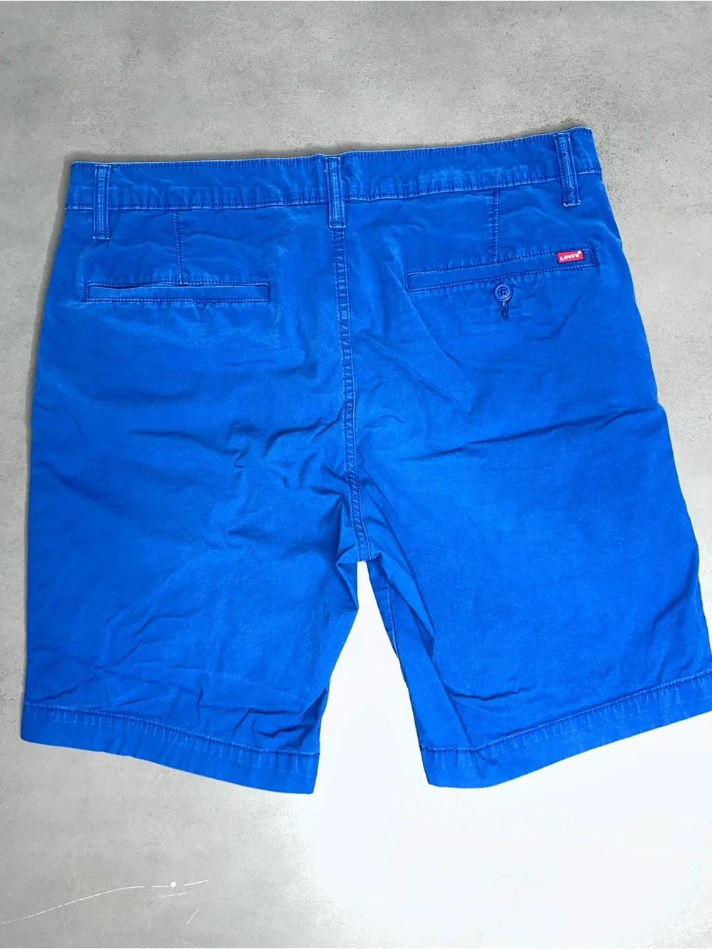 Levi’s XX Chino Standard Fit Bright Blue Shorts - 36